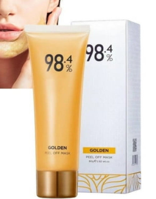 Gold Foil Peel-Off Mask Beilingmei Gold Face Mask for wrinkles ( Pack Of 2 )